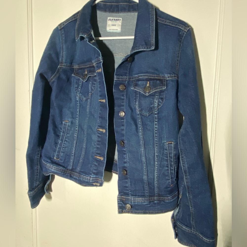 Old Navy Blue Jean Jacket Medium